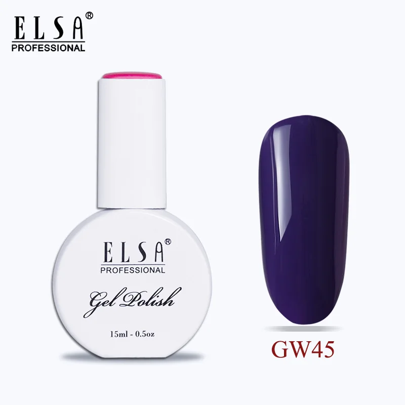 GW45 Elsa 15 мл УФ-гель для ногтей 120 цветов на выбор кофе УФ-лак для ногтей Полупостоянный коричневый светодиодный гель-эмаль для ногтей - Цвет: GW45