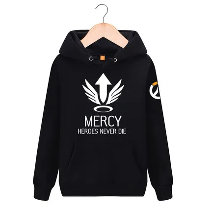 OW D. VA DJ maccre Soldier: 76 Mei Lucio Mercy Reaper Hanzo унисекс косплей куртка с капюшоном Бесплатная