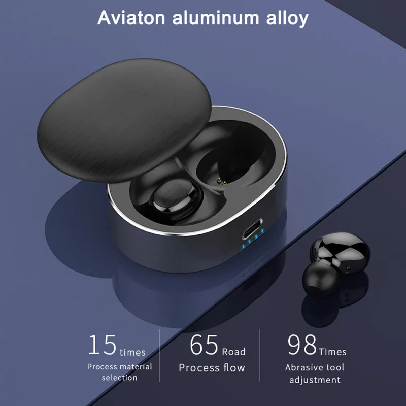 

Wireless Stereo In Ear Earbuds Sports Bluetooth Earphones with Built-in Mic Charging Case SGA998