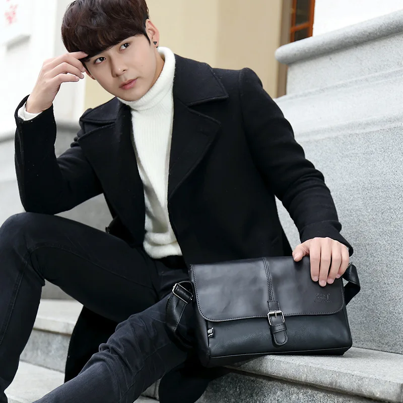 Брендовая Высококачественная Мужская сумка Three Box модная повседневная мужская