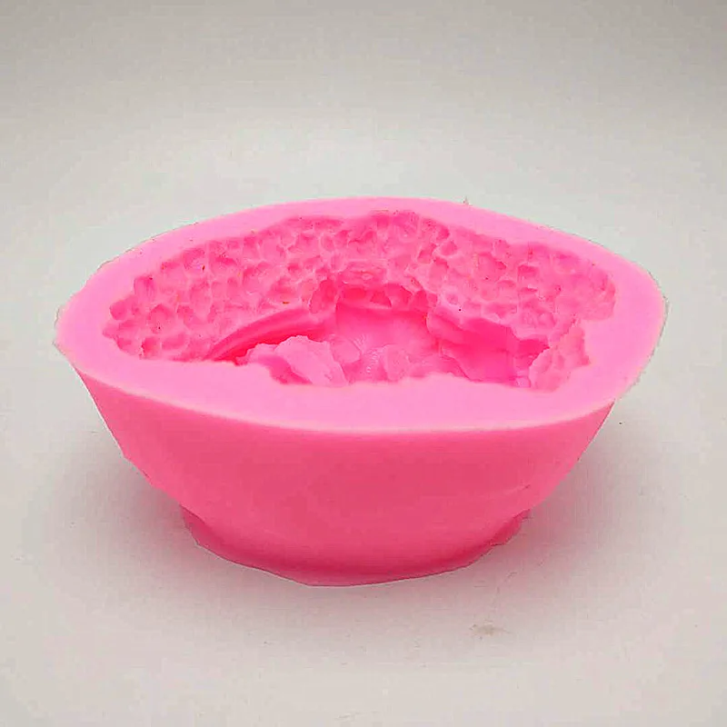 3D Силиконовая Русалка для раковины diy сахарный шоколад желе форма еды
