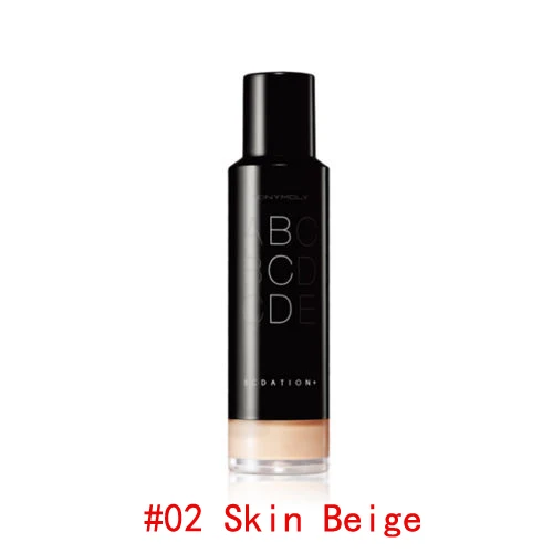02 Skin Beige TONYMOLY BCDATION+ плюс SPA30 PA++ 40g BB& cc-крем консилер Foundation Отбеливающая увлажняющая Очищающая крем-основа - Цвет: 02 Skin Beige
