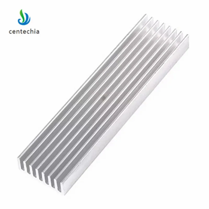 Алюминиевый радиатор Centechia 100*25*10 мм охлаждения кулер расширитель DIY процессор