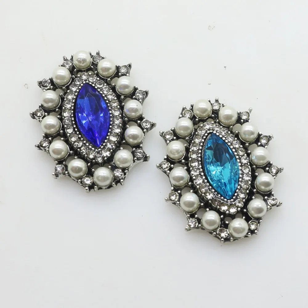 5 шт. декоративные акриловые пуговицы для одежды 25 х32 мм|rhinestone buttons|buttons fashionfashion