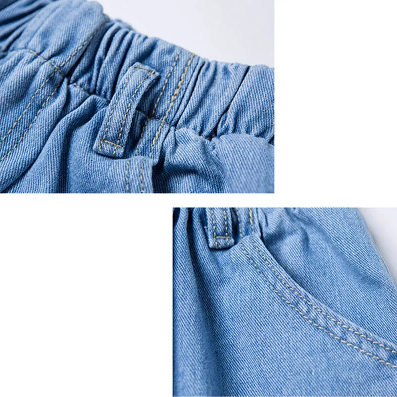 Weweya женские джинсы повседневные эластичная резинка на талии Стрейчевые плюс