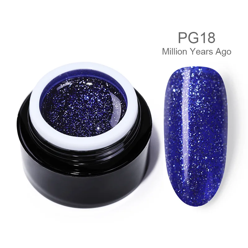 BP-PG18 BORN PRETTY для нанесения УФ-геля лак для ногтей линия 2 в 1 блеск 3D резной УФ гель Lacque белый розовый отмачиваемый УФ-гель для ногтей - Цвет: BP-PG18