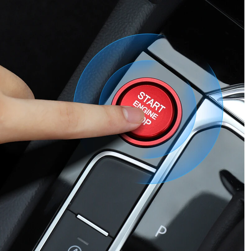 Аксессуары для интерьера автомобиля Стайлинг кнопка запуска и остановки
