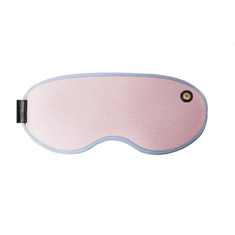 Pink Hyindoor хлопка с подогревом маска для глаз, потепление ночь массаж, маска, электрический USB с подогревом термостойкие подставки, регулируемый Контроль температуры, Дези - Цвет: Pink