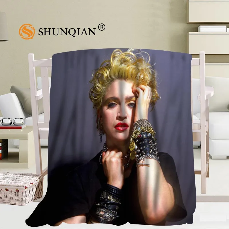 melhor Cobertor De Madonna Macio Diy Sofá-cama Manta Criança Adulto Quente Número De Cobertor Personalizado