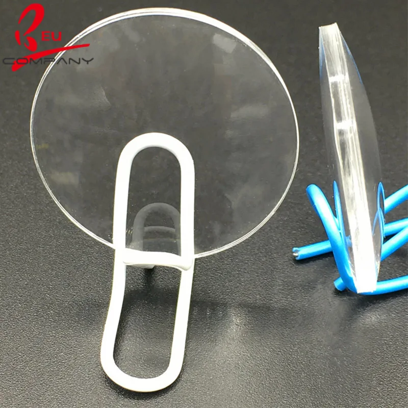 3X цветное пластиковое увеличительное стекло для детской игрушки|magnifying glass|plastic