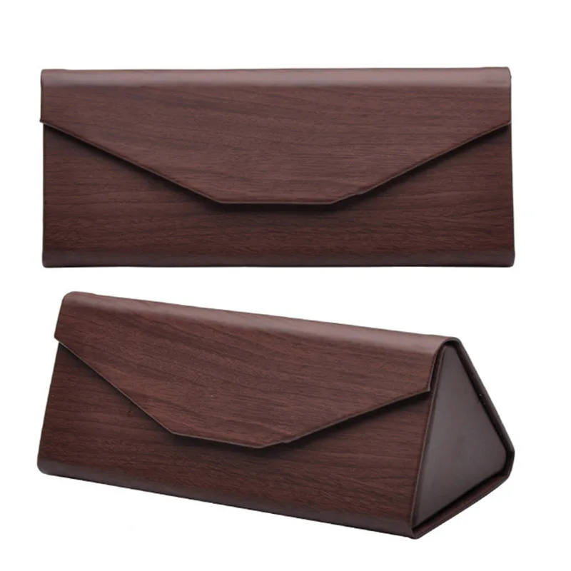 Foldable Glasses Box Lightweight Leather Sunglasses Case for Men Women KA-BEST | Аксессуары для одежды