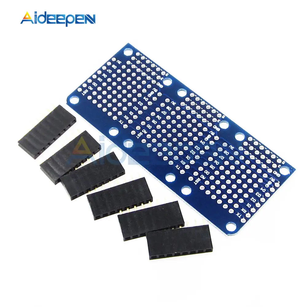 Тройная база для Wemos D1 Mini Dual Shield Board совместимая с ESP8266 макетным расширительным