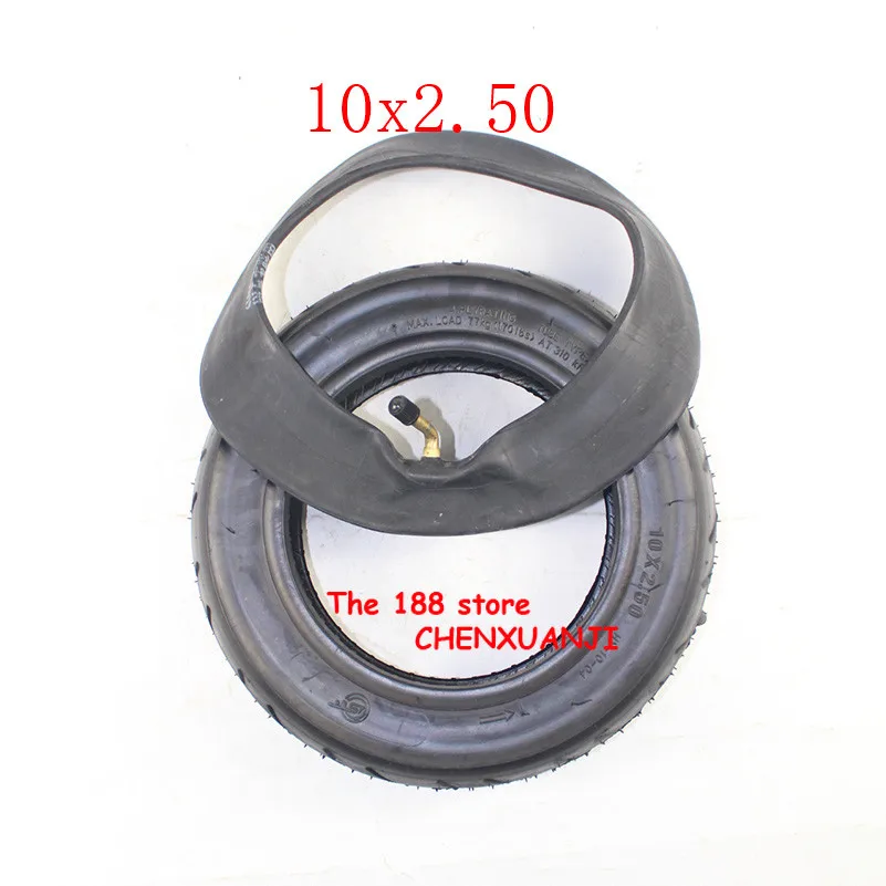 Пневматическая шина 10x2 50 10 дюймов подходит для электрического скутера
