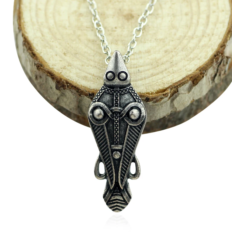 2017 новое поступление высокое качество древний Odin Ворон ожерелье с кулоном