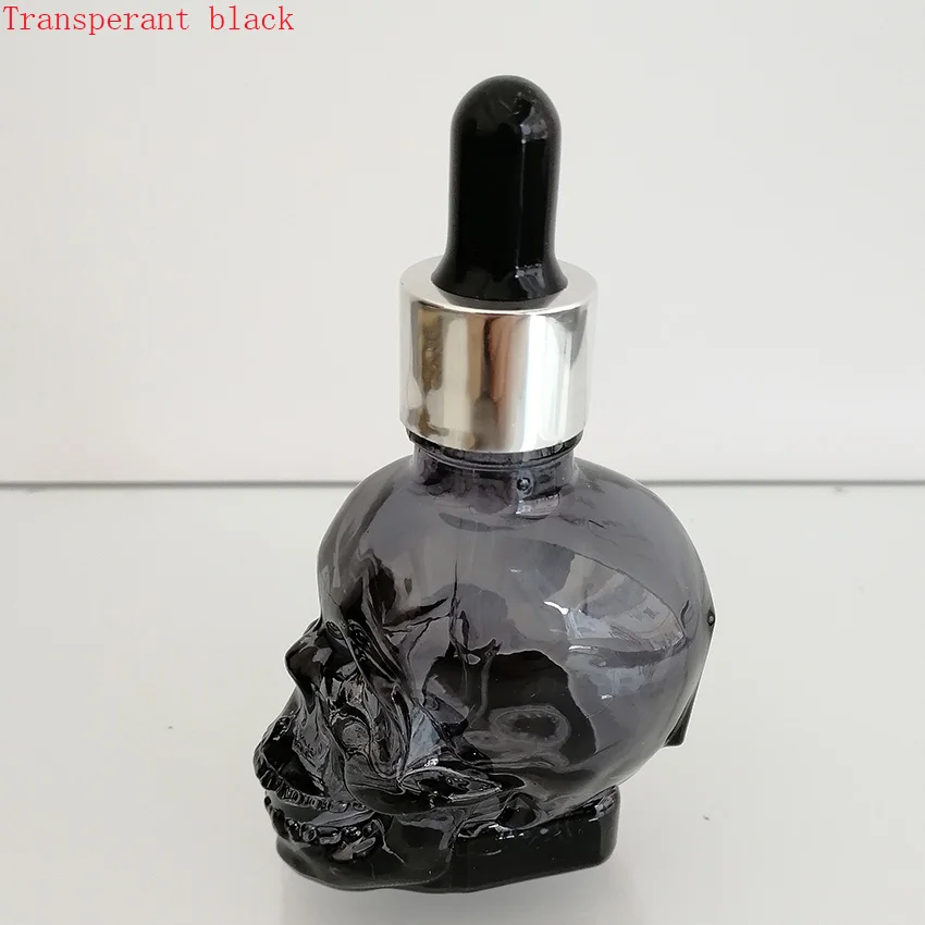 Стеклянная капельница Bottle30ML в форме черепа для Хэллоуина Электронная жидкость