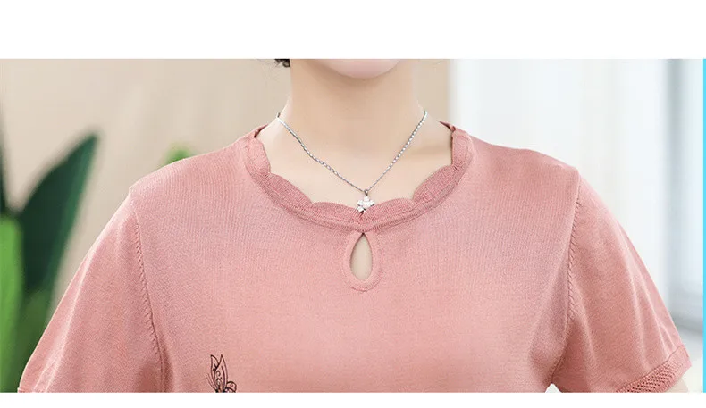 XJXKS модная печать женская летняя футболка с коротким рукавом новая свободная размера плюс удобная повседневная женская футболка Топ
