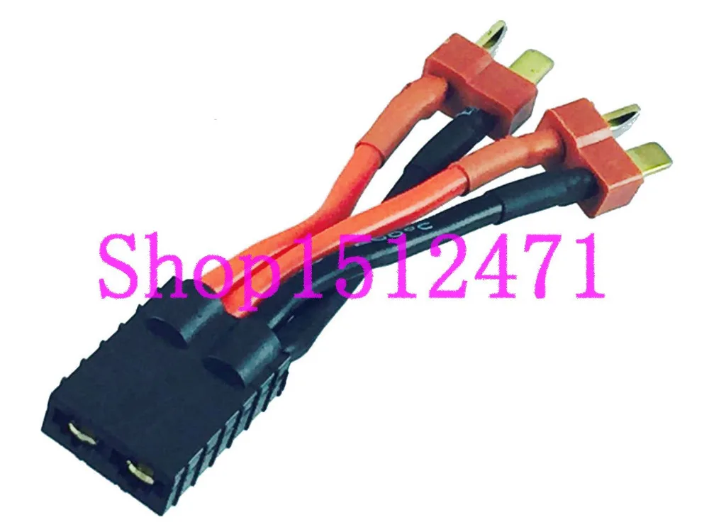 1pce Traxxas TRX Female to 2x T Plug Deans мужской параллельный кабель для батареи|trx| |