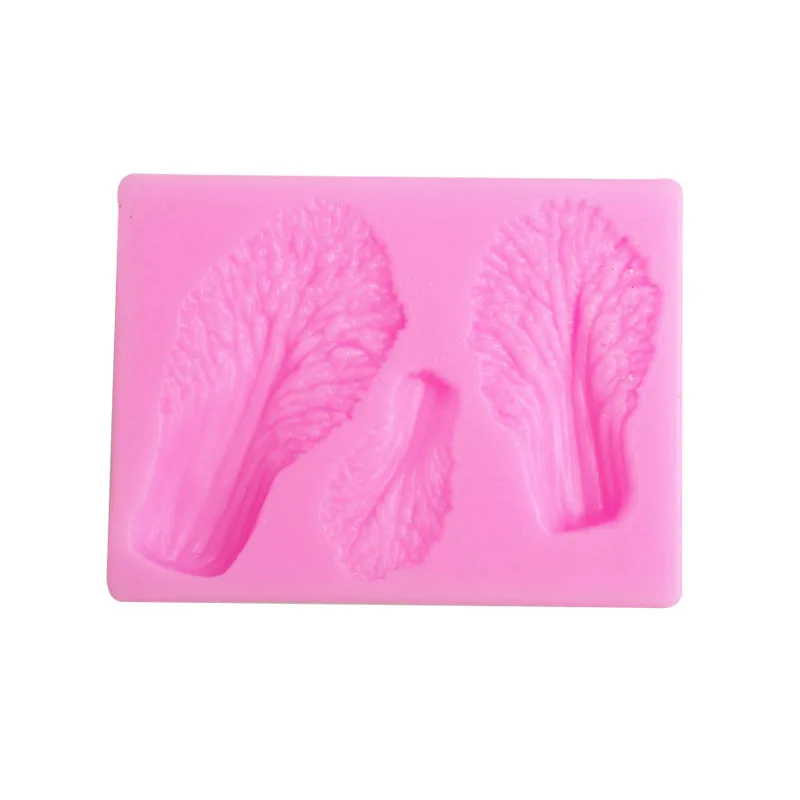 3D силиконовая форма для овощей в форме китайской капусты инструменты украшения