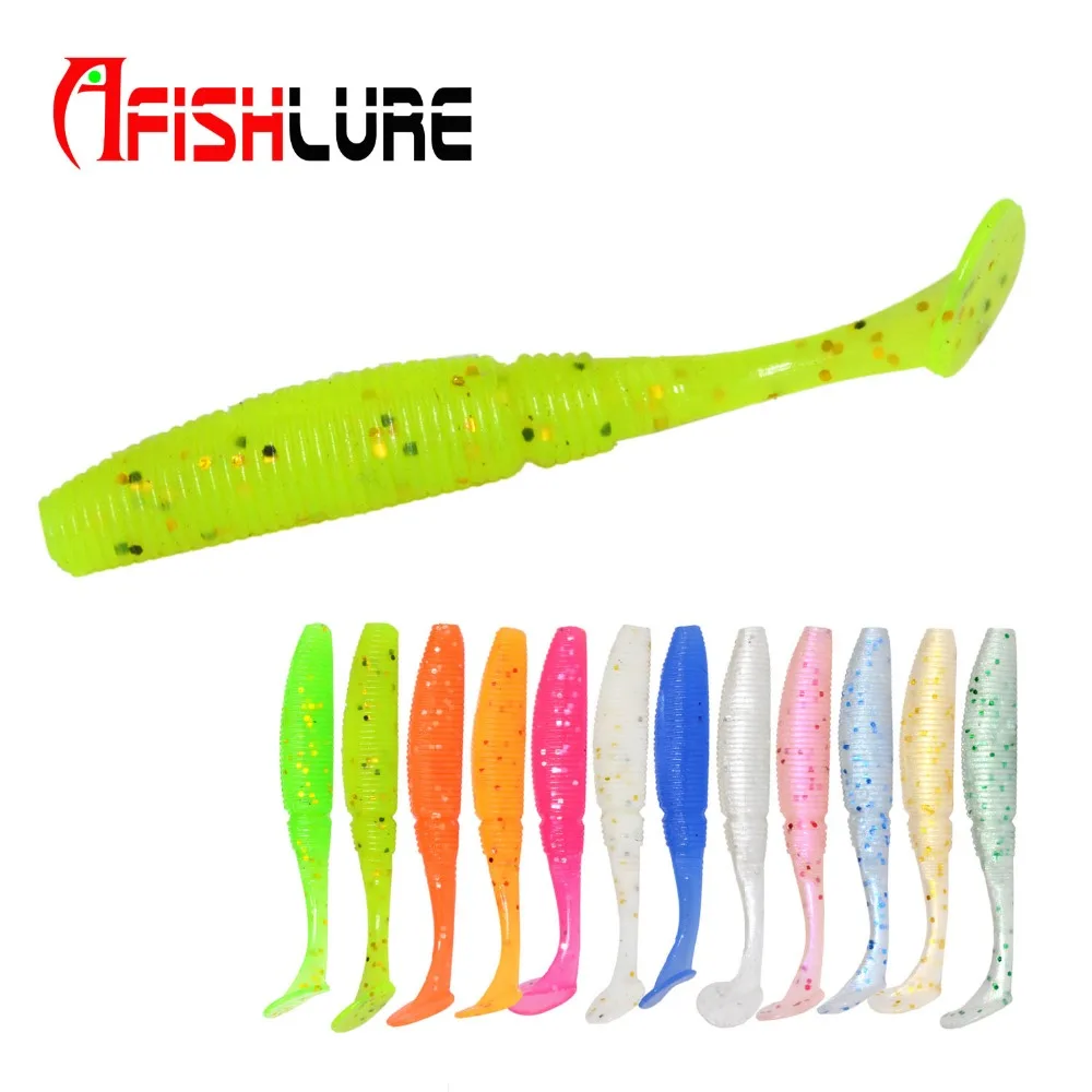 Набор мягких приманок 180 шт. Afishlure мягкие рыболовные приманки светящаяся приманка