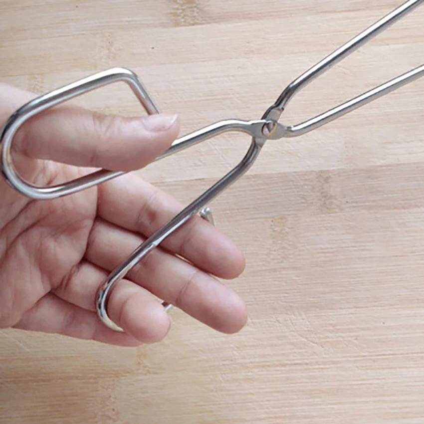 26 см Длина Нержавеющая сталь щипцы для барбекю углерода зажим Кухня мульти