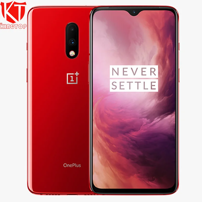 Мобильный телефон Oneplus 7 с глобальной ПЗУ, 8 ГБ, 256 ГБ, Snapdragon 855, 6,41 дюймов, экран, отпечаток пальца, 48мп, задняя камера, 16Мп, фронтальная камера, телефон