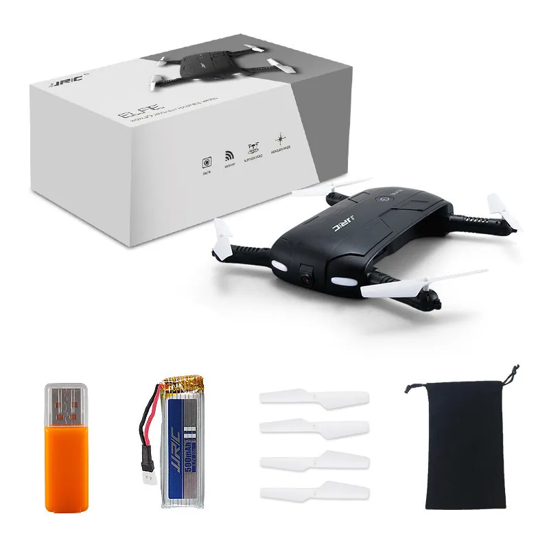 JJR/C JJRC H37 Elfie мини селфи Модернизированный Дрон 2MP wifi FPV камера складная рука