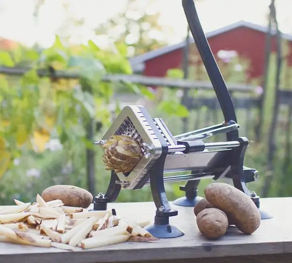 Картофельная машина для нарезки картофеля и фри ресторана KFC|potato fries cutting machine|potato