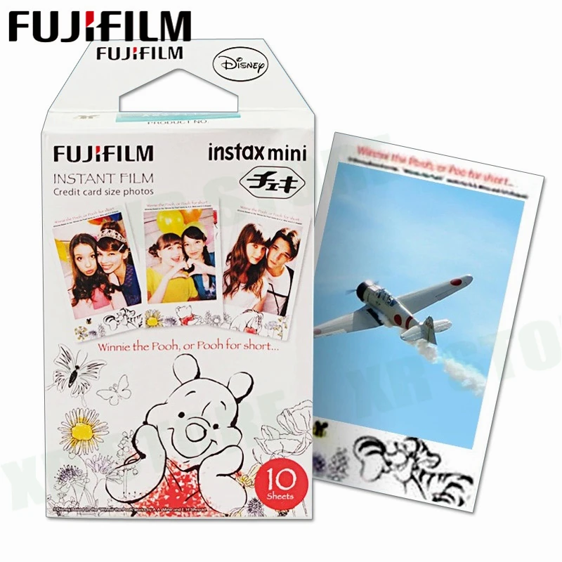 Fujifilm 10 листов Микки Алиса Винни Мультфильм мгновенная фотобумага пленка для Fuji Instax Mini 8 9 70 7s 50s 50i 90 25 Share SP-1