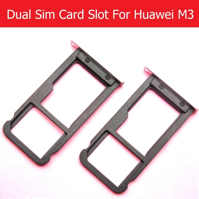 Оригинальный разъем для sim карты Huawei MediaPad M3 версия 4G или Wi Fi держатель картридера
