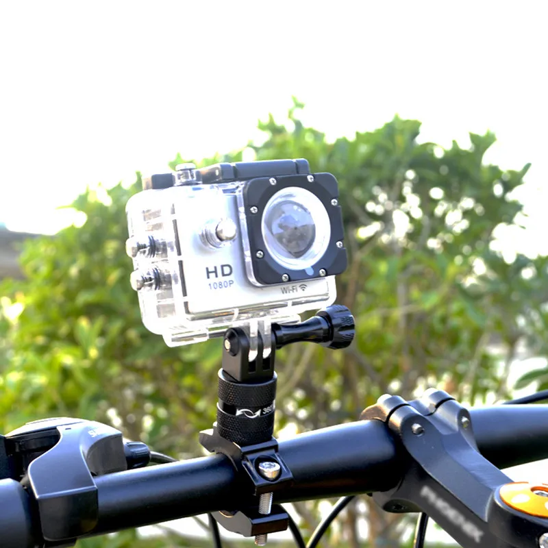Держатель для экшн камеры GoPro Hero 4 3 + 2 1|for gopro hero|gopro handlebar mount aluminumgopro hero aluminum |