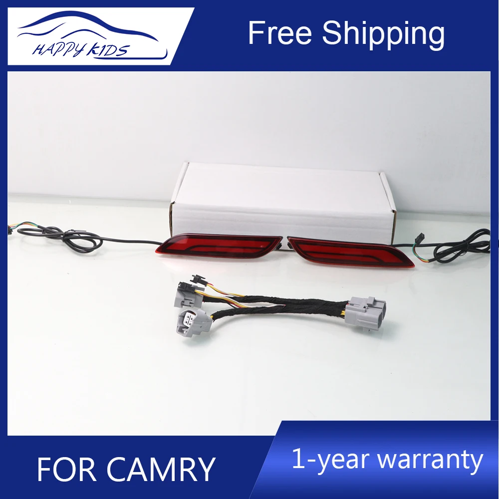 Автомобильный Стайлинг Светодиодный отражатель для Toyota Camry V70 2018 2019 заднего