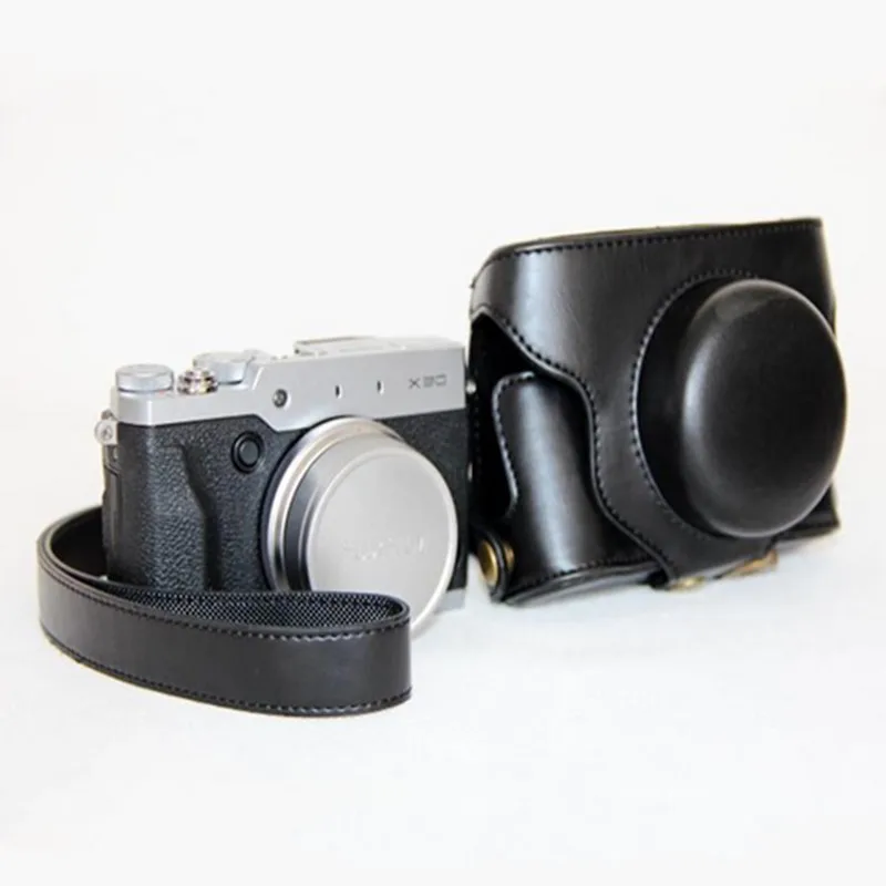 Чехол для видеокамеры HAFEI из искусственной кожи Жесткий Fujifilm FUJI X30 чехол камеры с