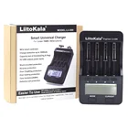 Новое умное устройство для зарядки никель-металлогидридных аккумуляторов от компании Liitokala lii500 ЖК-дисплей 3,7 V1,2 V зарядное устройство для никель-кадмиевых или никель-металл-AAA 186502665016340145001044018500 Батарея Зарядное устройство с Экран + 12V 2A адаптер USB5V1A