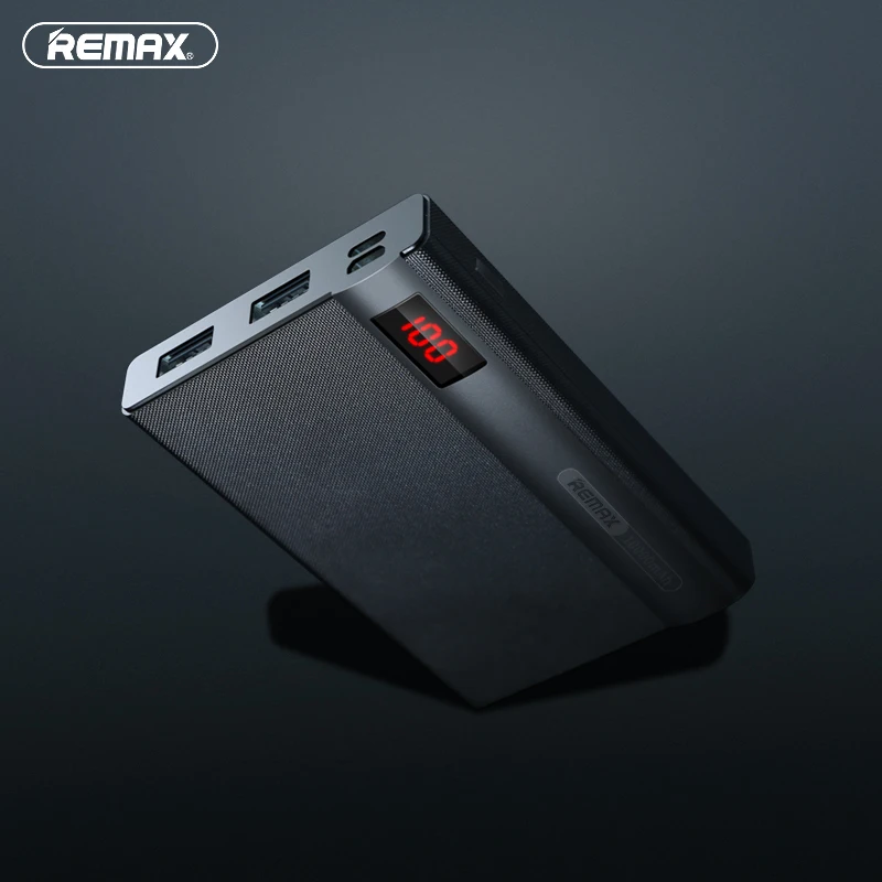 Remax LINON Pro внешний аккумулятор 10000 мАч двойной USB портативный мобильный для зарядки