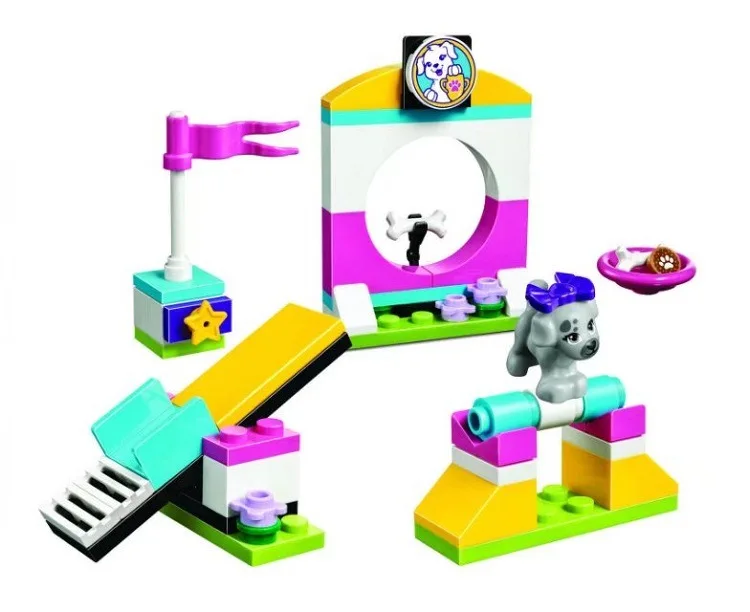 Bela 10599 Amis Serie Chiot Aire De Jeux A Bascule Conseil Paradis строительный блок Briques Jouets Cadeau Pour Les Enfants