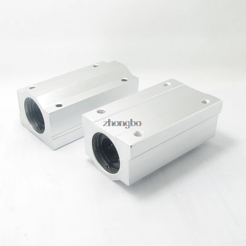 2pcs/lot Free shipping SC10LUU SCS10LUU 10mm long type Linear Ball Bearing Block CNC Router | Обустройство дома