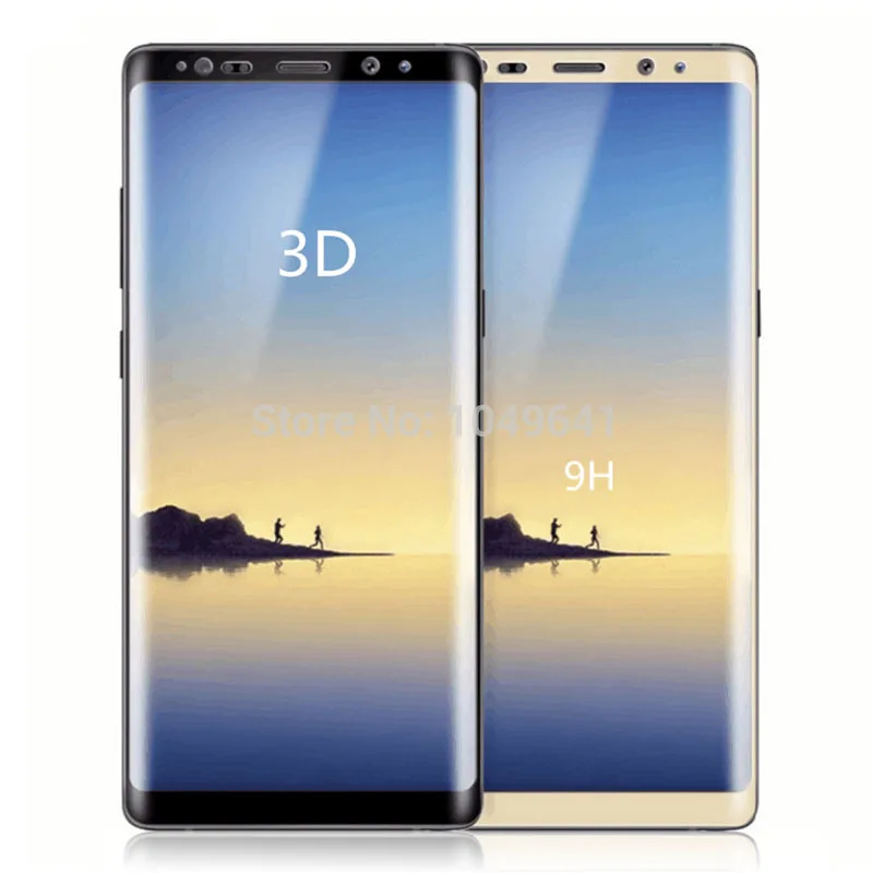 3D изогнутое закаленное стекло для Samsung Galaxy Note 8 Note8 защита экрана полное покрытие