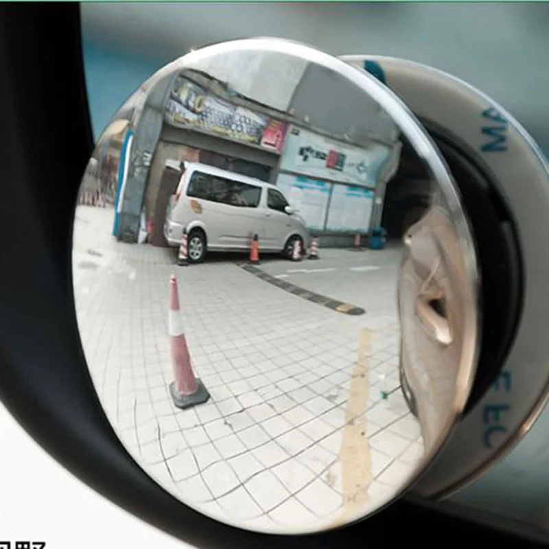 HD универсальное автомобильное зеркало бескаркасное слепое 360 градусов вращение