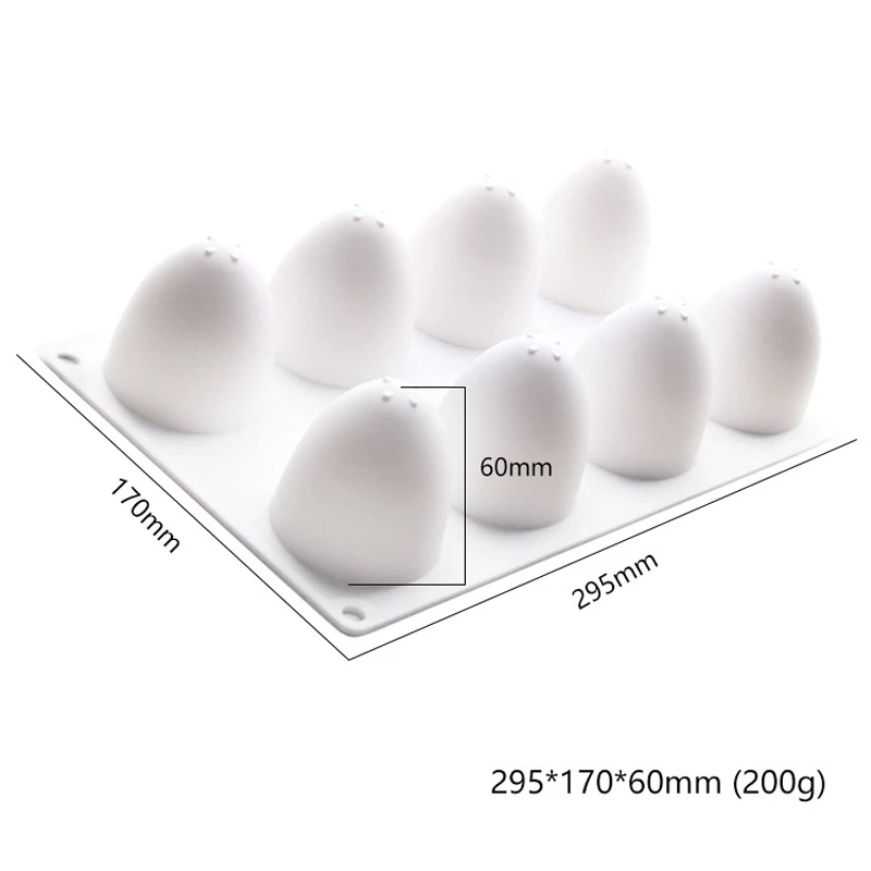 3D пасхальное яйцо силиконовая форма для украшения торта инструменты выпечки