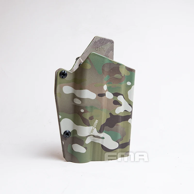MultiCam FMA G17L с SF светильник-Подшипник кобура талии Быстрый пистолет кобура для G17/G19 и X300 лампы 1329 - Цвет: MultiCam