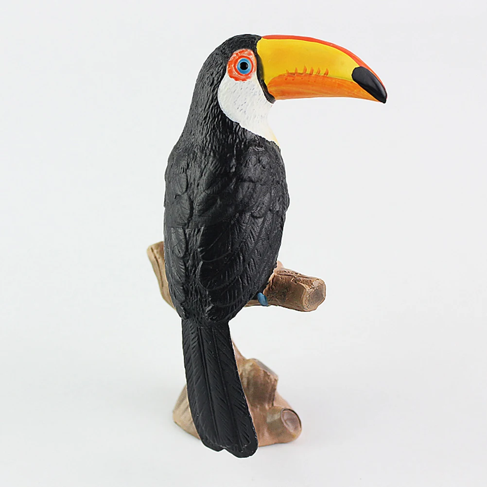 Фигурка Toucan модель игрушечного украшения подарок для творчества коллекция