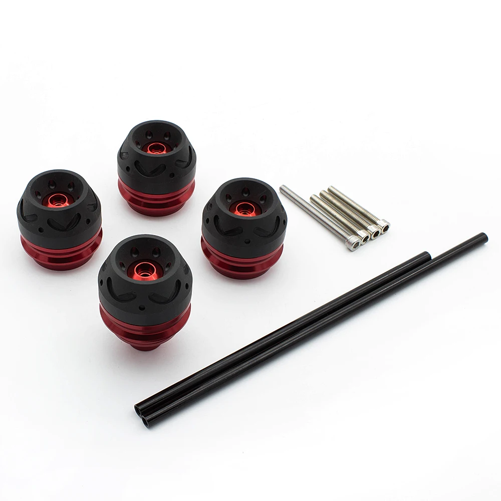 For Ducati Diavel 2011 - 2016 Front&ampRear Motorcycle Axle Wheel Crash Sliders Frame Pad Cap Fork 1299 Panigale 15 16 | Автомобили и