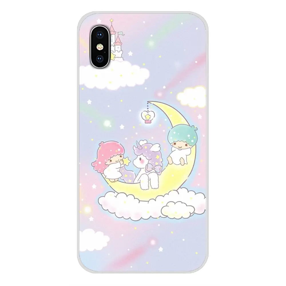 Японский Милый мой Мелодия маленькие двойные звезды для Samsung Galaxy S4 S5 MINI S6 S7 edge S8 S9