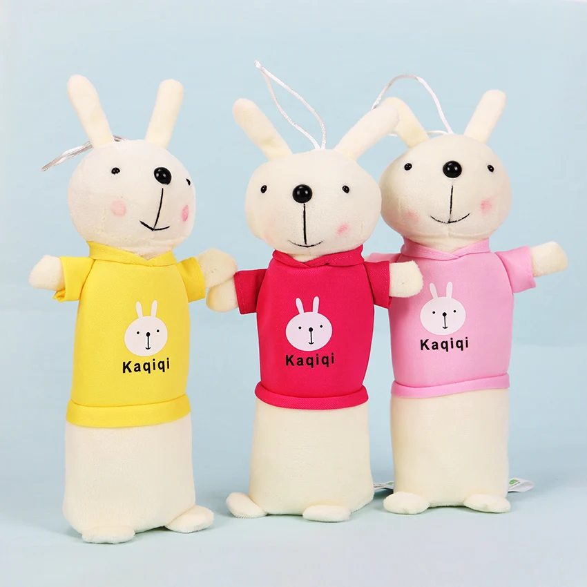 Новая стильная футболка с изображением персонажей видеоигр Kawaii Плюшевые Карандаш Чехол креативные женские зимние домашние тапочки с милыми кроличьими ручка для детей Хлопковая сумка для детей подарок школьные принадлежности
