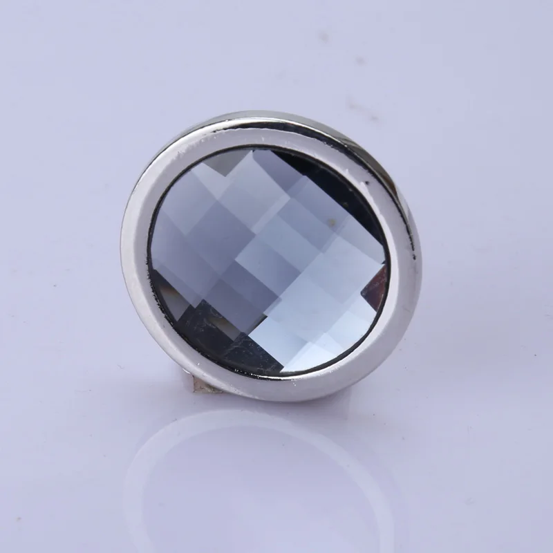 Hot sale color glass crystal mode my 33mm coins pendant fit interchangeable necklace 35mm My coin disc rose gold for women gift | Украшения