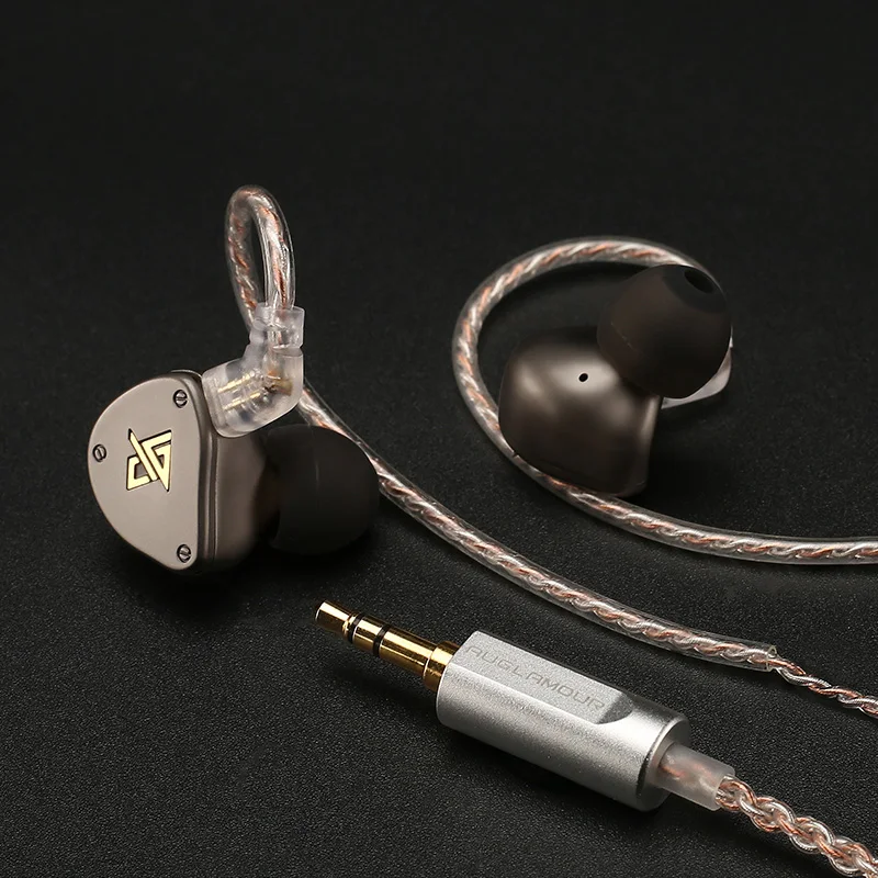 Новые наушники вкладыши AUGLAMOUR F300 Pro HiFi музыкальный монитор спортивный