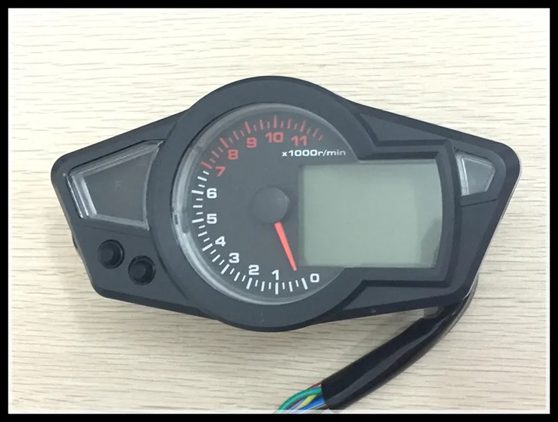 КОСО Мотоциклов Одометра Ремонт ЖК метр Регулируемый 10 inch 13 17 18 19 21 шины |