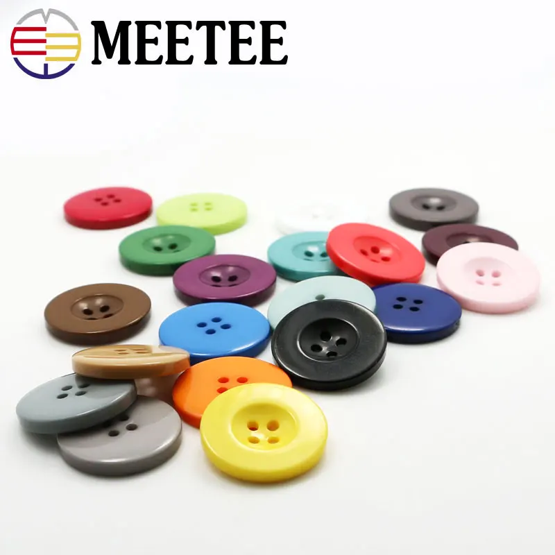 200pcs Costura Sewing 15mm Resin Button Buttons Wholesale Fashion Candy Color Four Eyes Wide Children Buckle C5-2 | Дом и сад