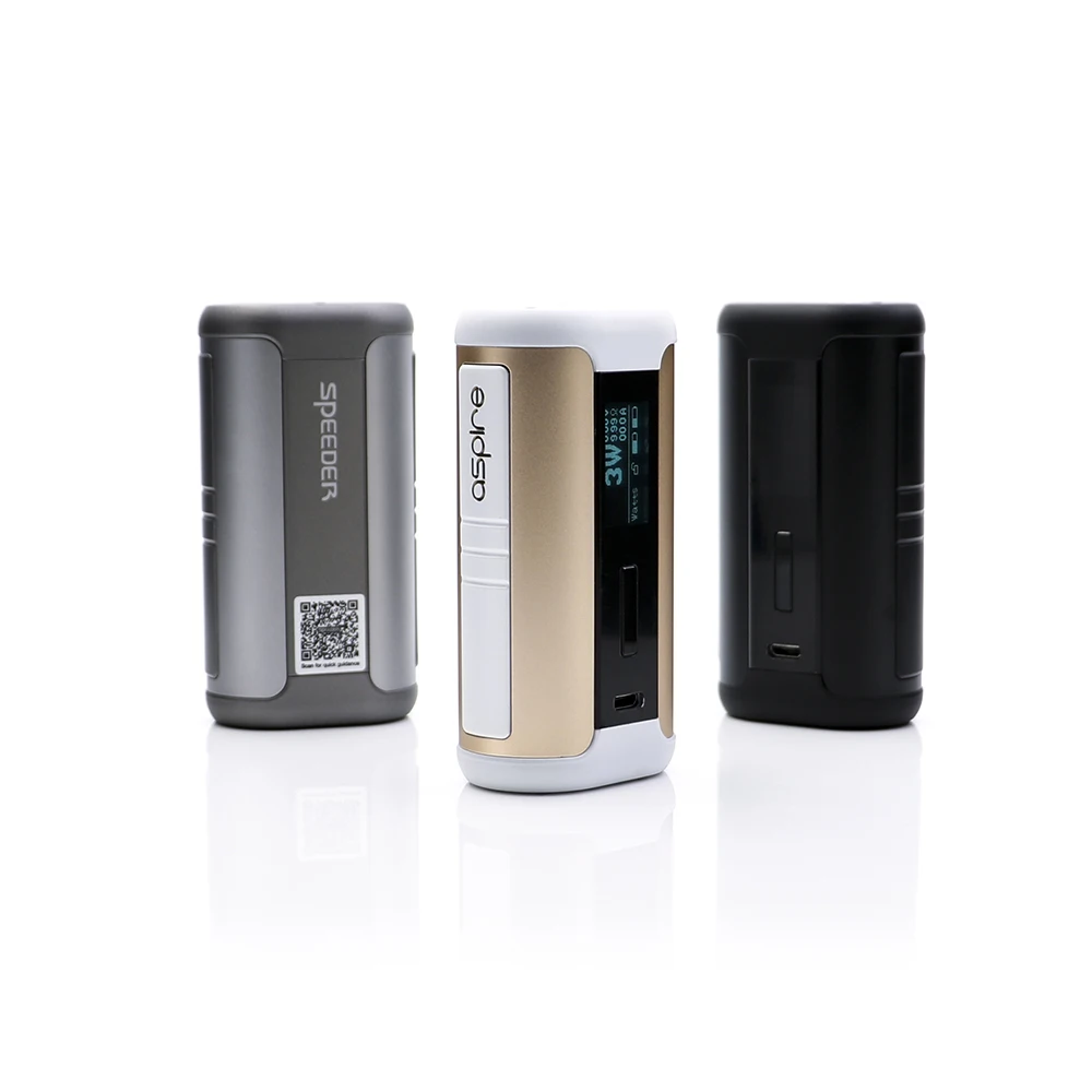 Оригинальный Aspire 200 W модуль ускорителя электронная сигарета TC коробка батарея