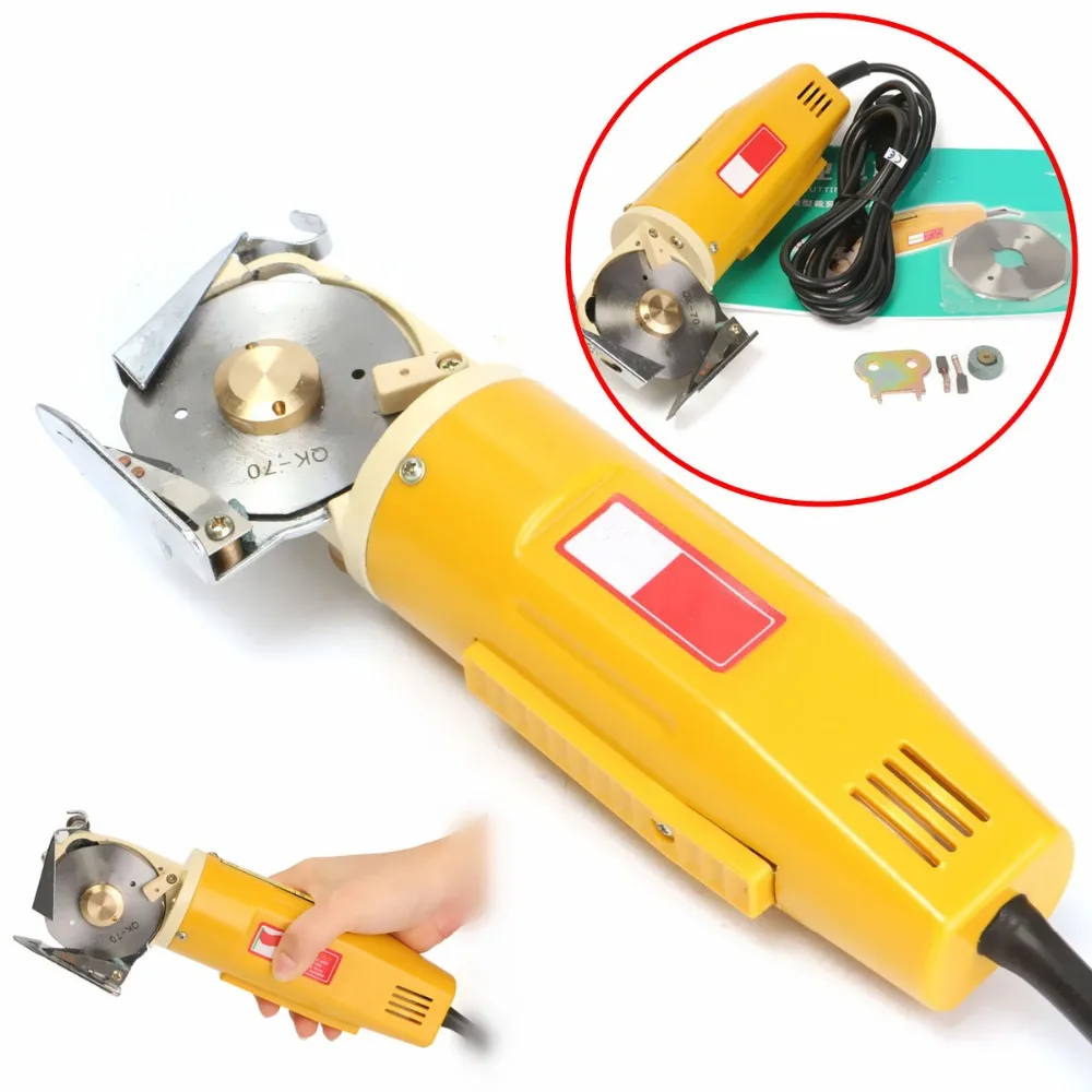 220V 170W Electric Cloth Knife Fabric Cutting Tools Leather Cloth Electric Cutter Machine Kit Blade Power Tools Cutting Saws